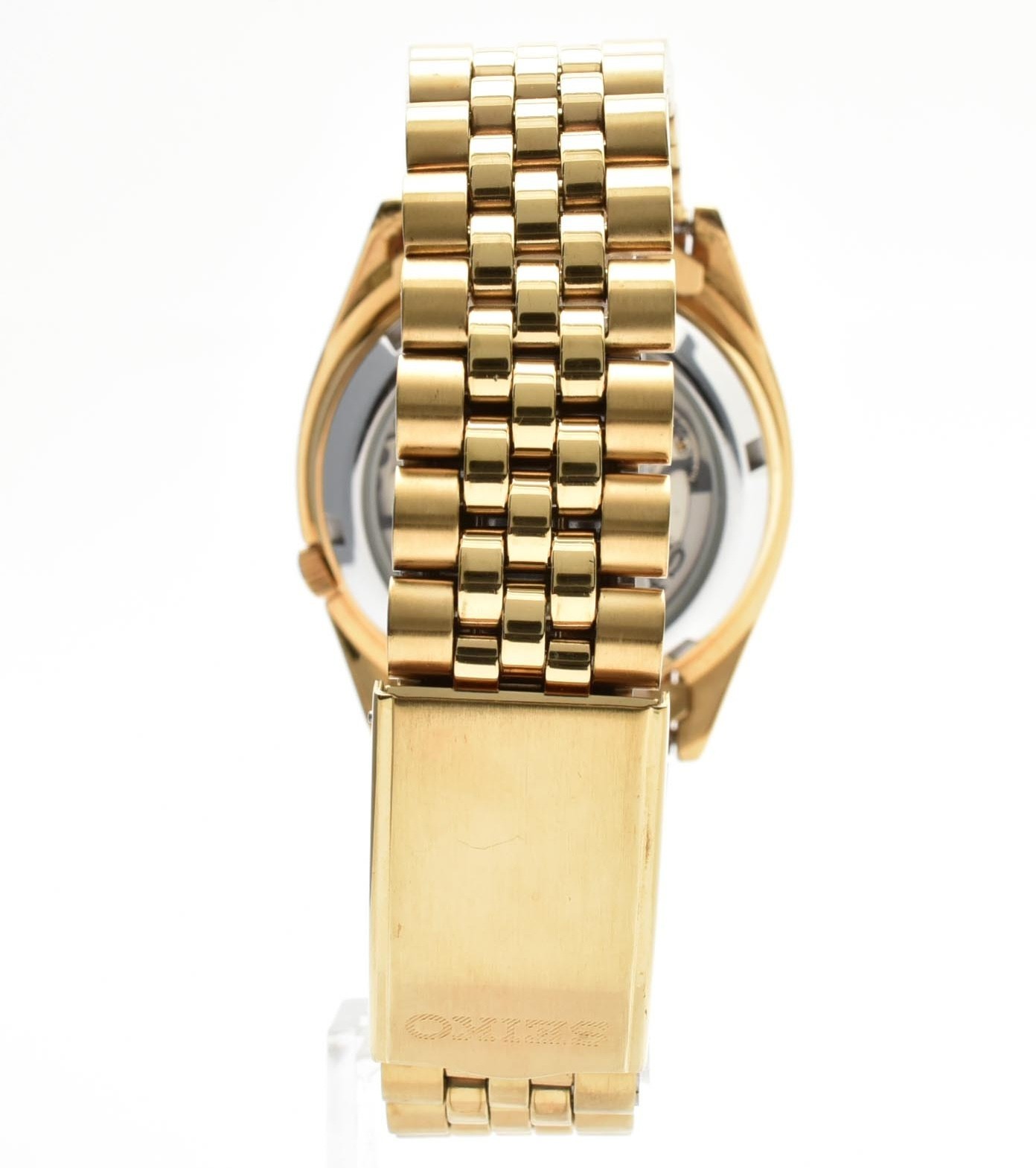 Vintage SEIKO 5 7S26-0500 SNXJ94 Gold Dial Automatic Men’s Watch JAPAN