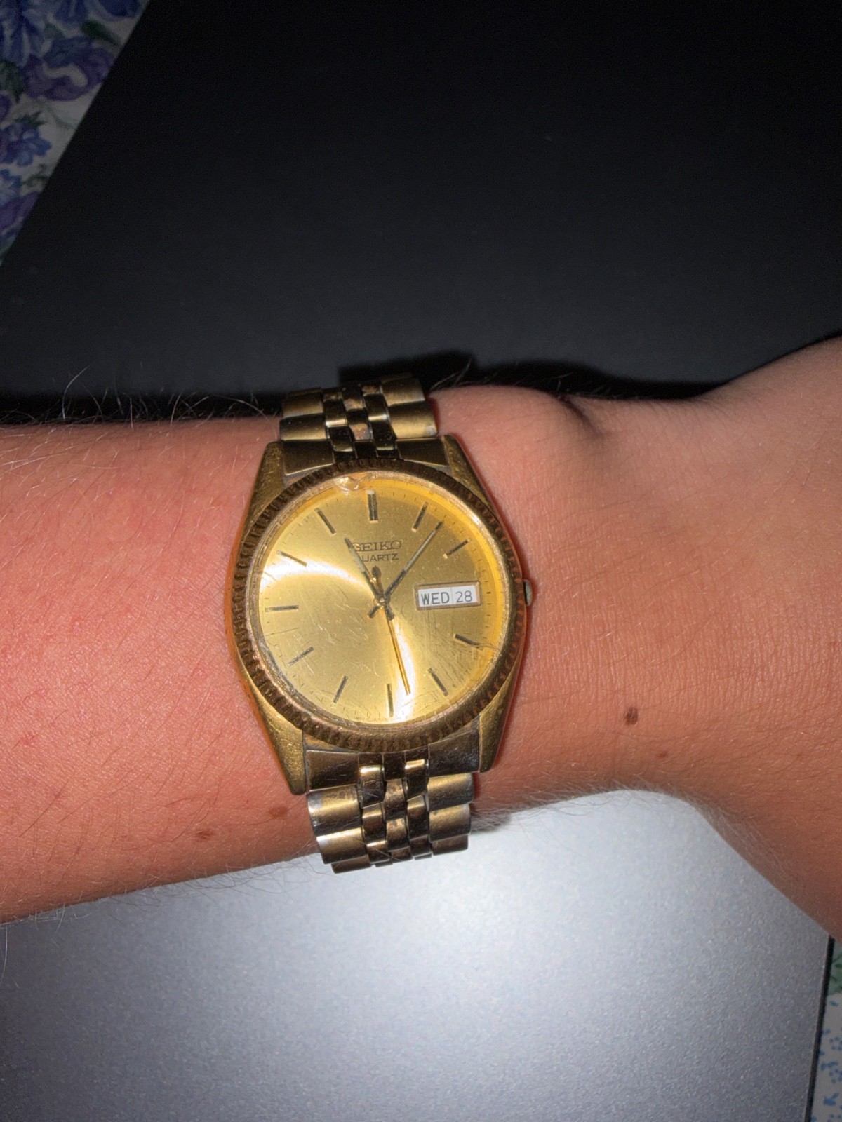 seiko day date presidential men’s watch