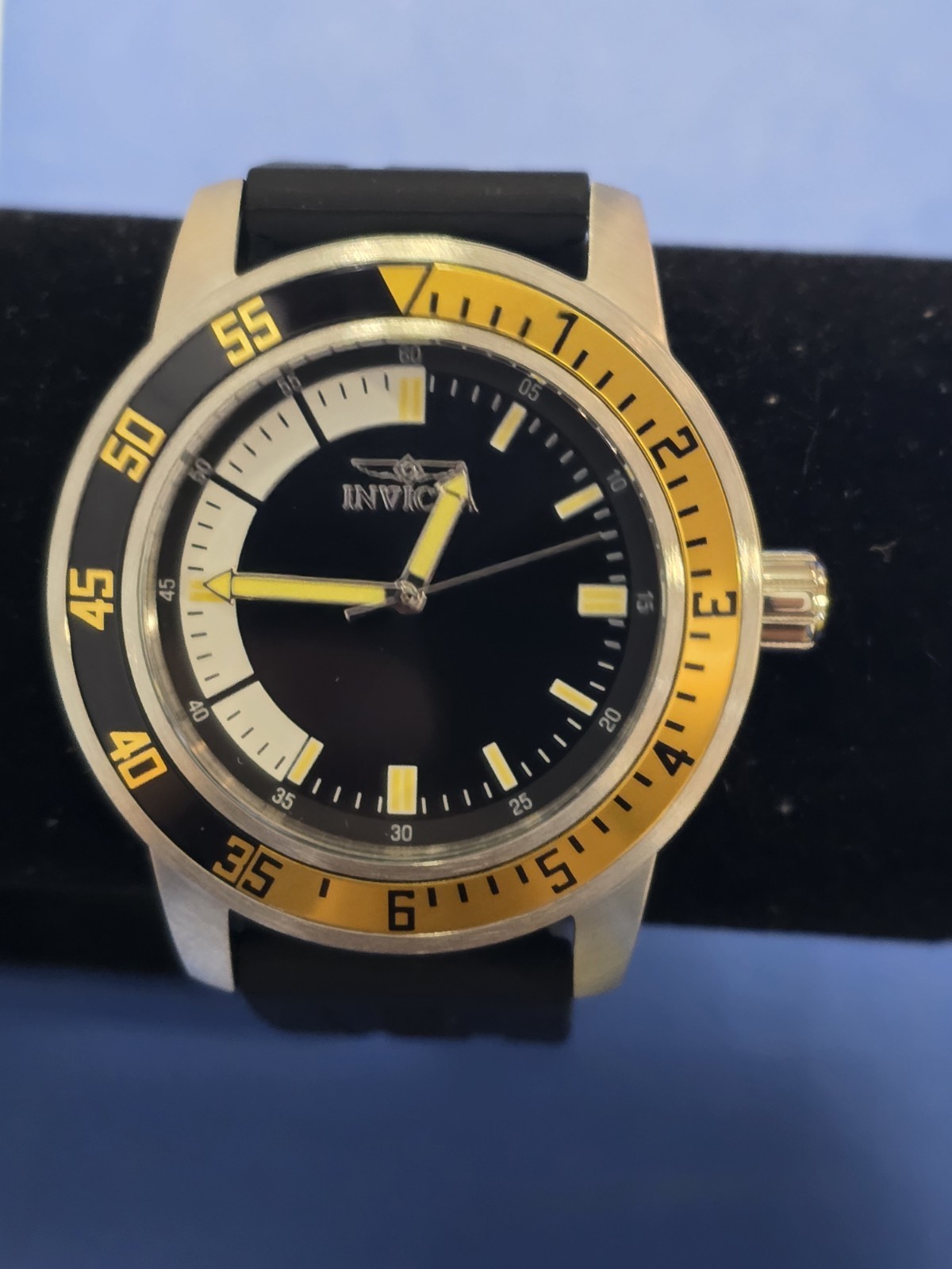 Invicta Men’s Watch – Model 34097 – 45mm – Black/Gold – MSRP $150