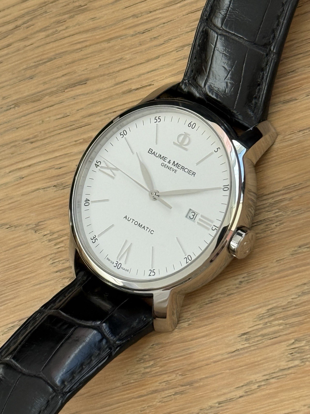 Baume & Mercier 65534 Automatic 42mm Mens Original Preserved