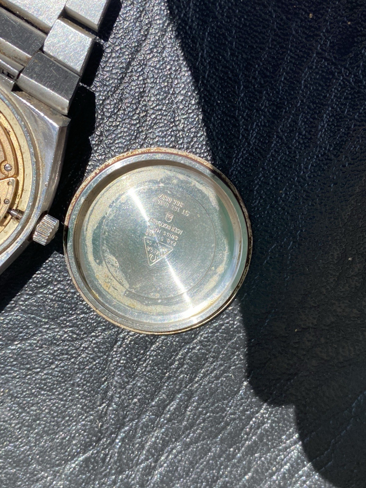 Vintage Omega Seamaster Cosmic 166.0196 Cal 1012 Automatic Chatelain Band, Parts