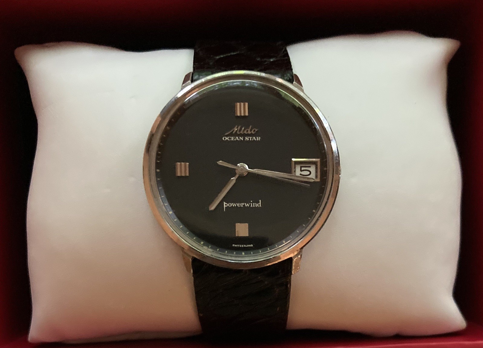 Mido Ocean Star Powerwind Automatic Vintage 34mm