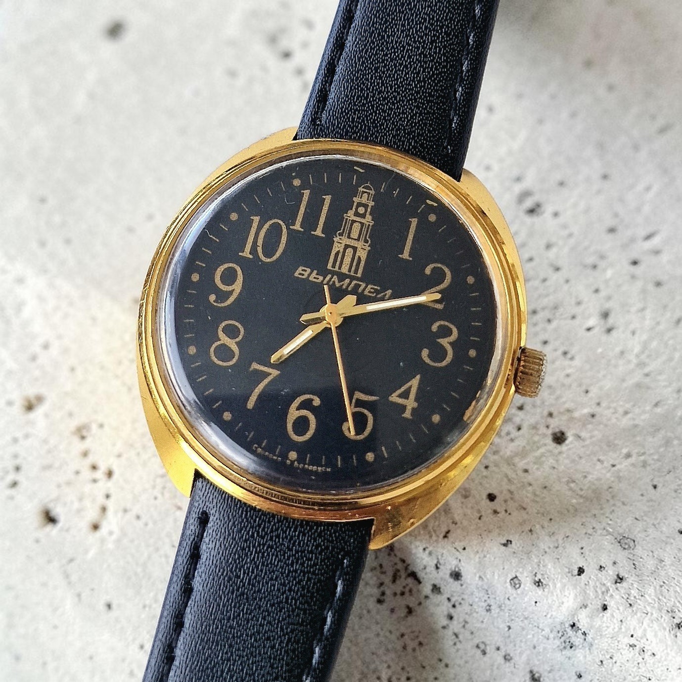 Rare Soviet Mechanical USSR mens watch RAKETA VIMPEL 17 jewerly