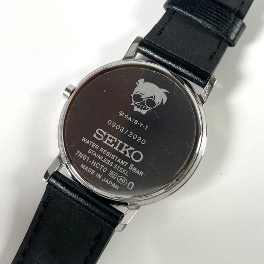 Working SEIKO Detective Conan collaboration limited edition accessories quartz