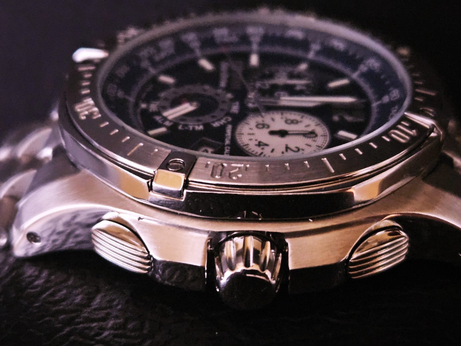 New Citizen BL5370-51L Chronograph EcoDrive Perpetual Calendar Tachymeter Watch