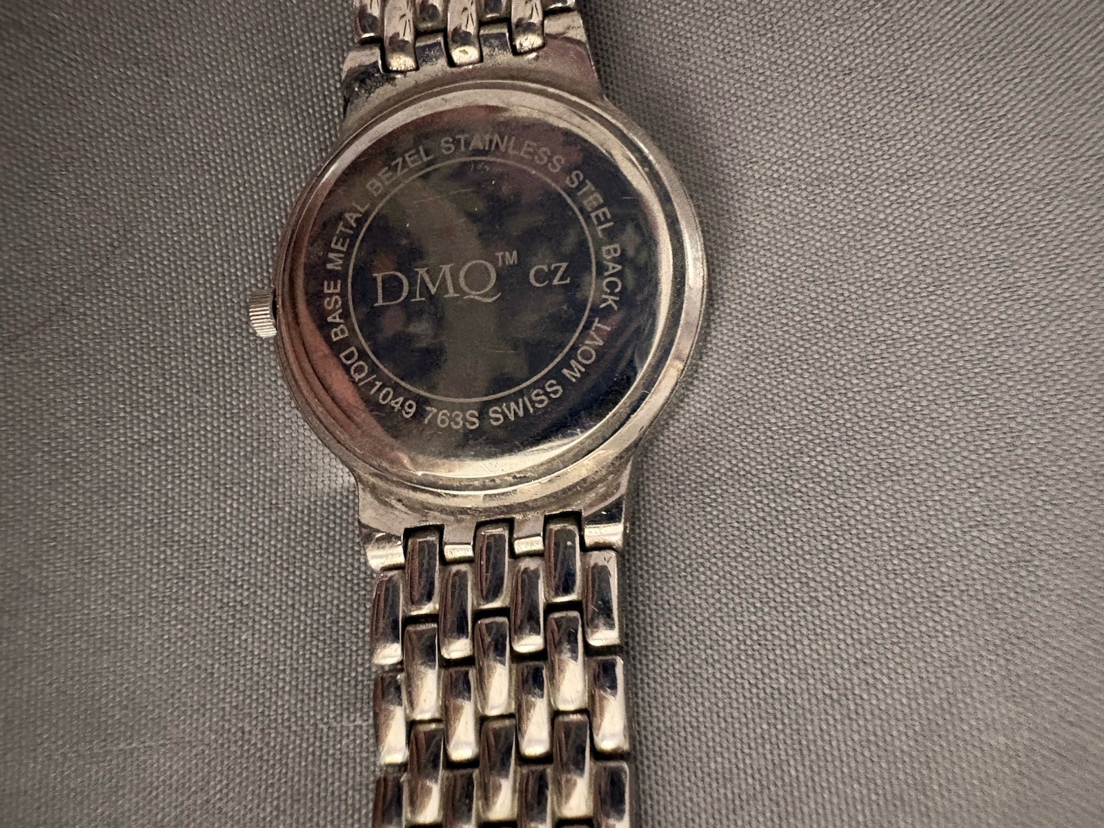 Diamonique Silver Ladies Watch