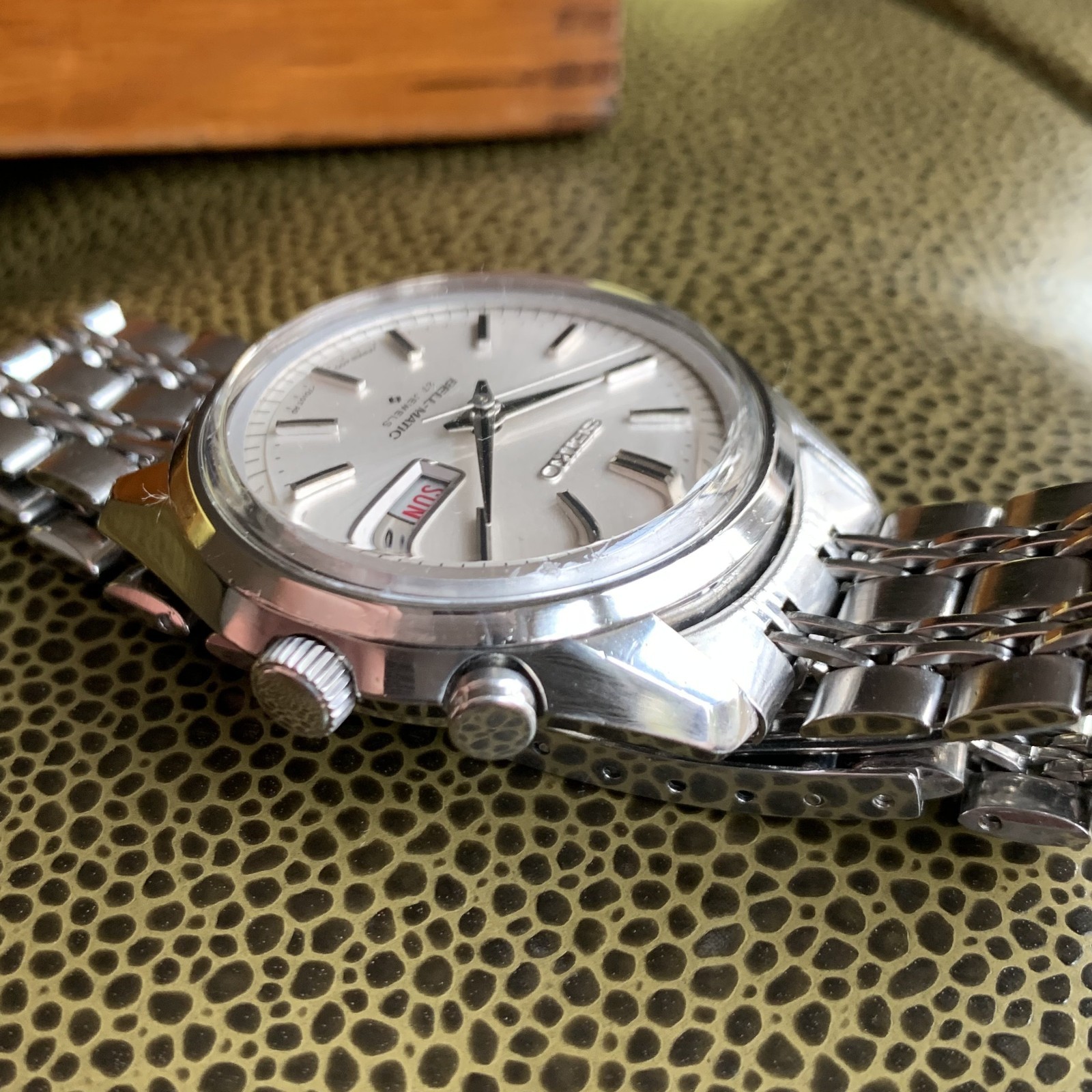 1970 Seiko Bell-Matic 4006-7011 27 Jewels JDM Automatic Steel Wristwatch