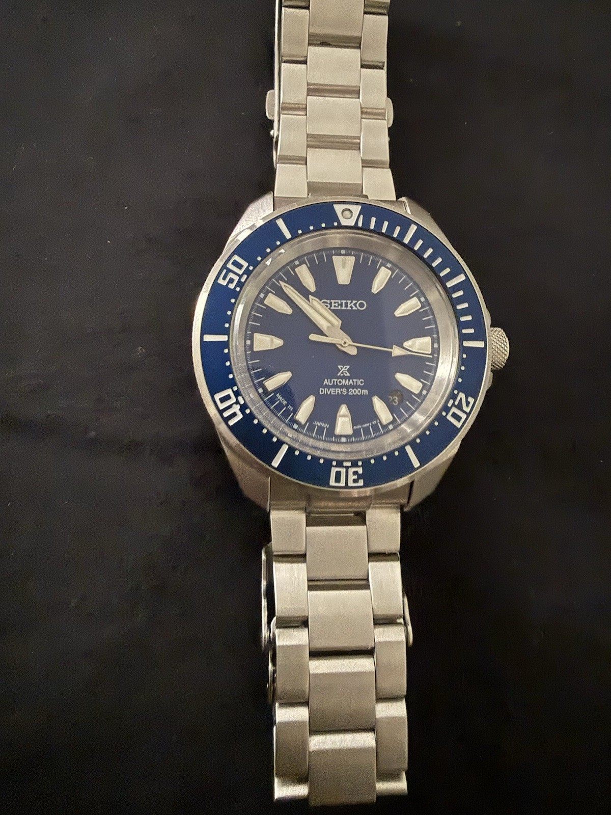 Mint Seiko Prospex SRPL51 Automatic Diver 200m BlueDial Box & Papers