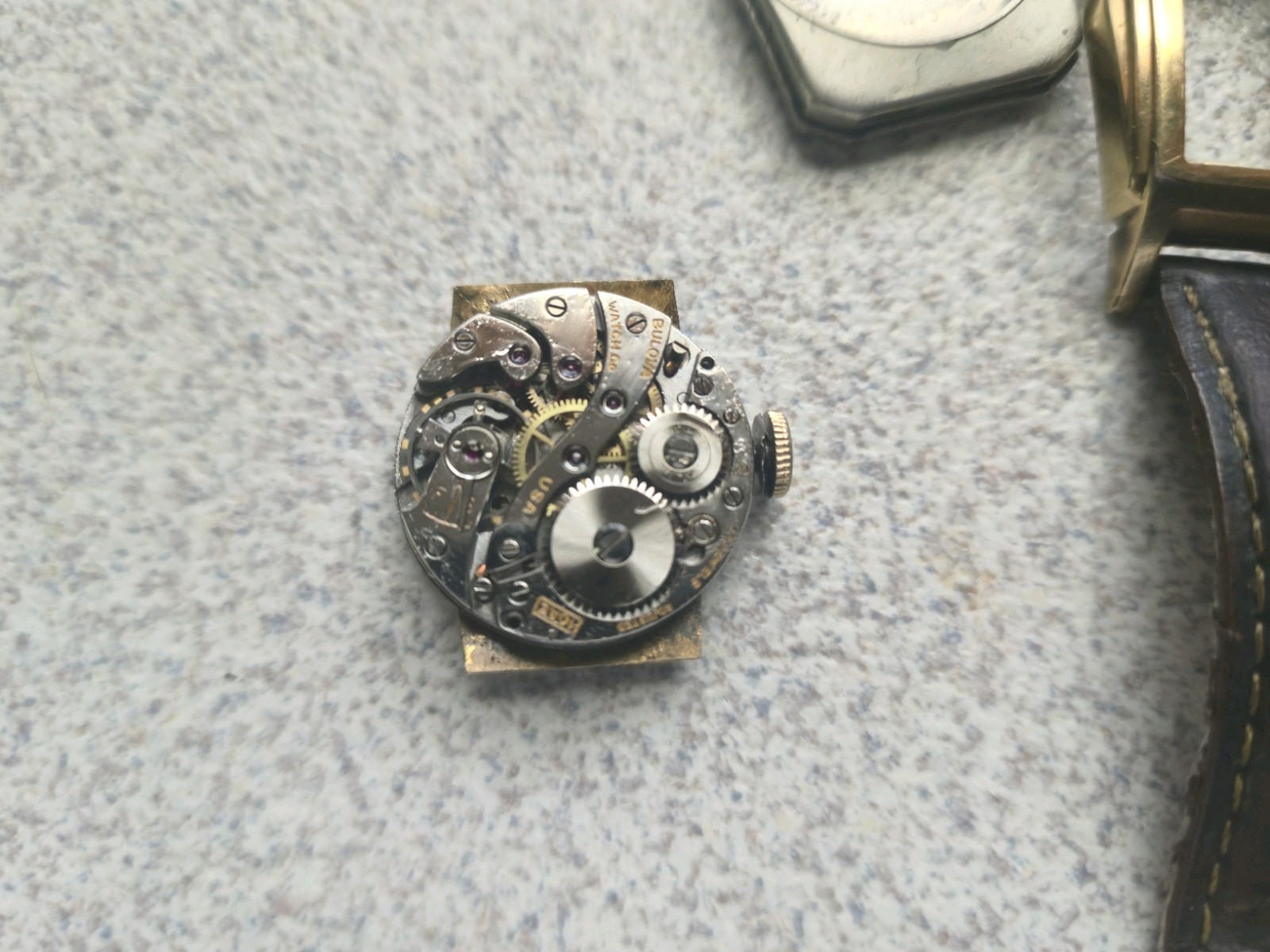 Bulova Men’s Watch, Good Condition, Currently Running and Stops