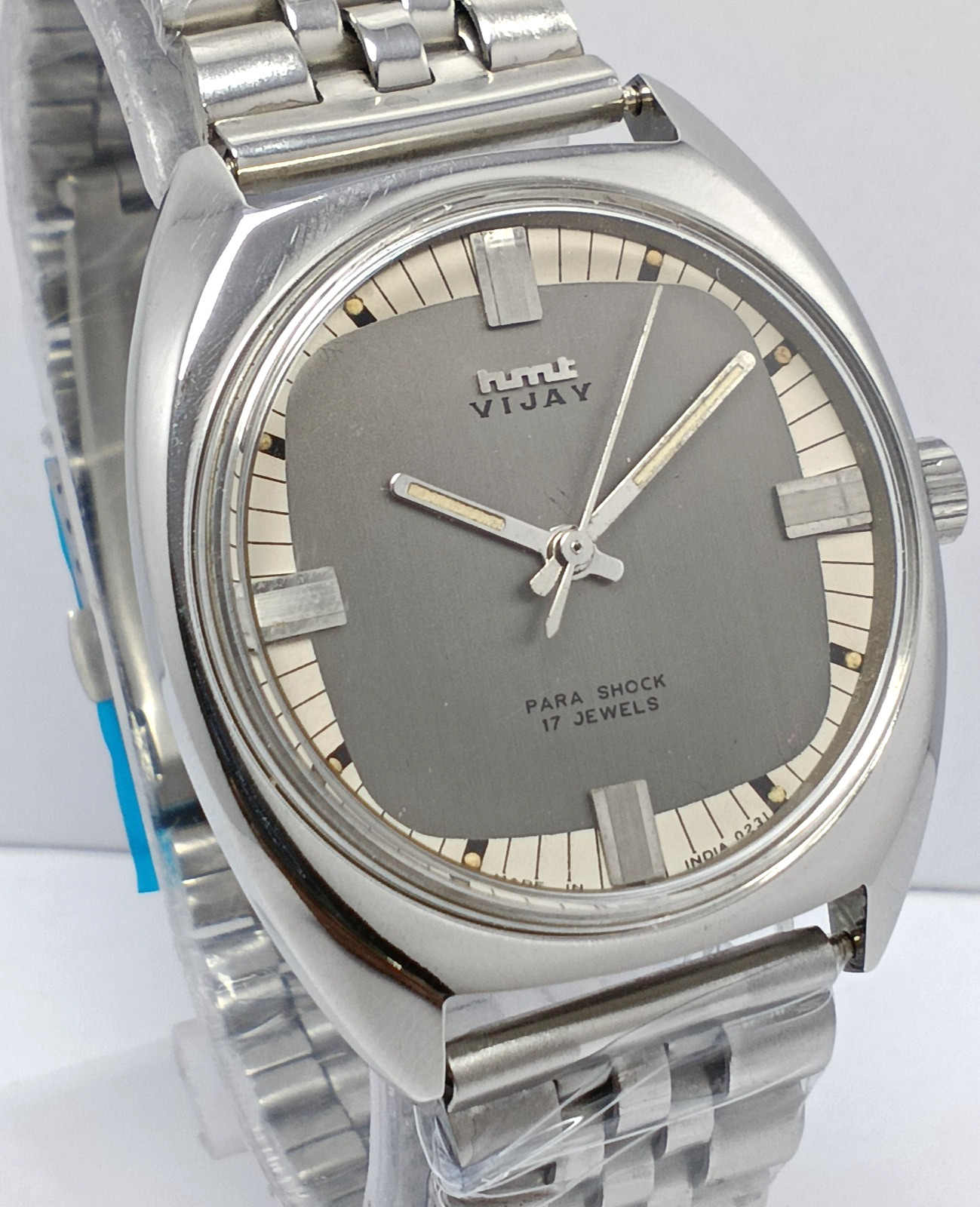 HMT Vijay 17 Jewels Hand Winding Wrist Watch For Men’s In Working Condition