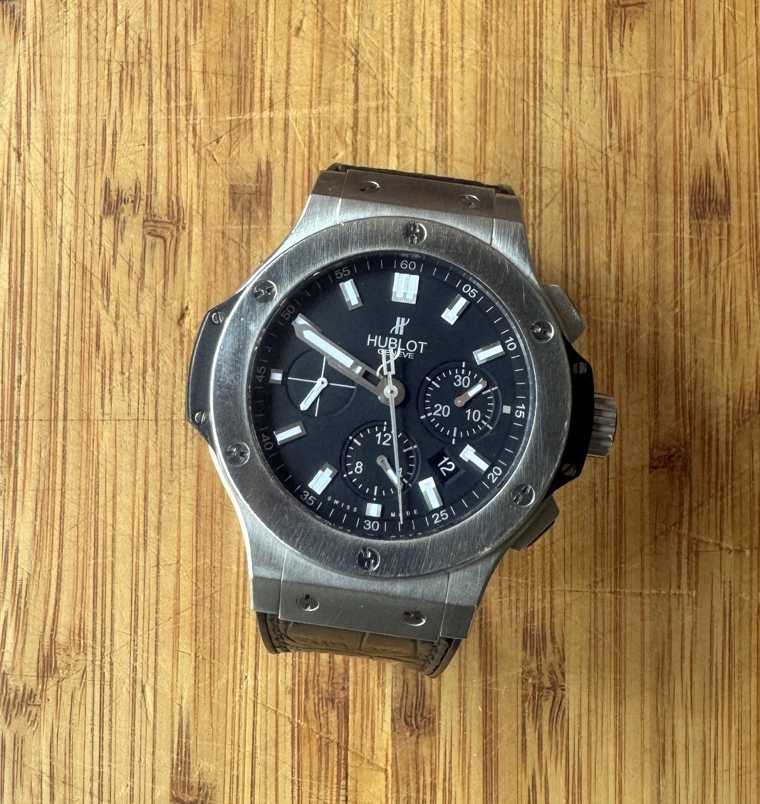 Hublot Big Bang Chronograph 44 mm Steel Black Watch