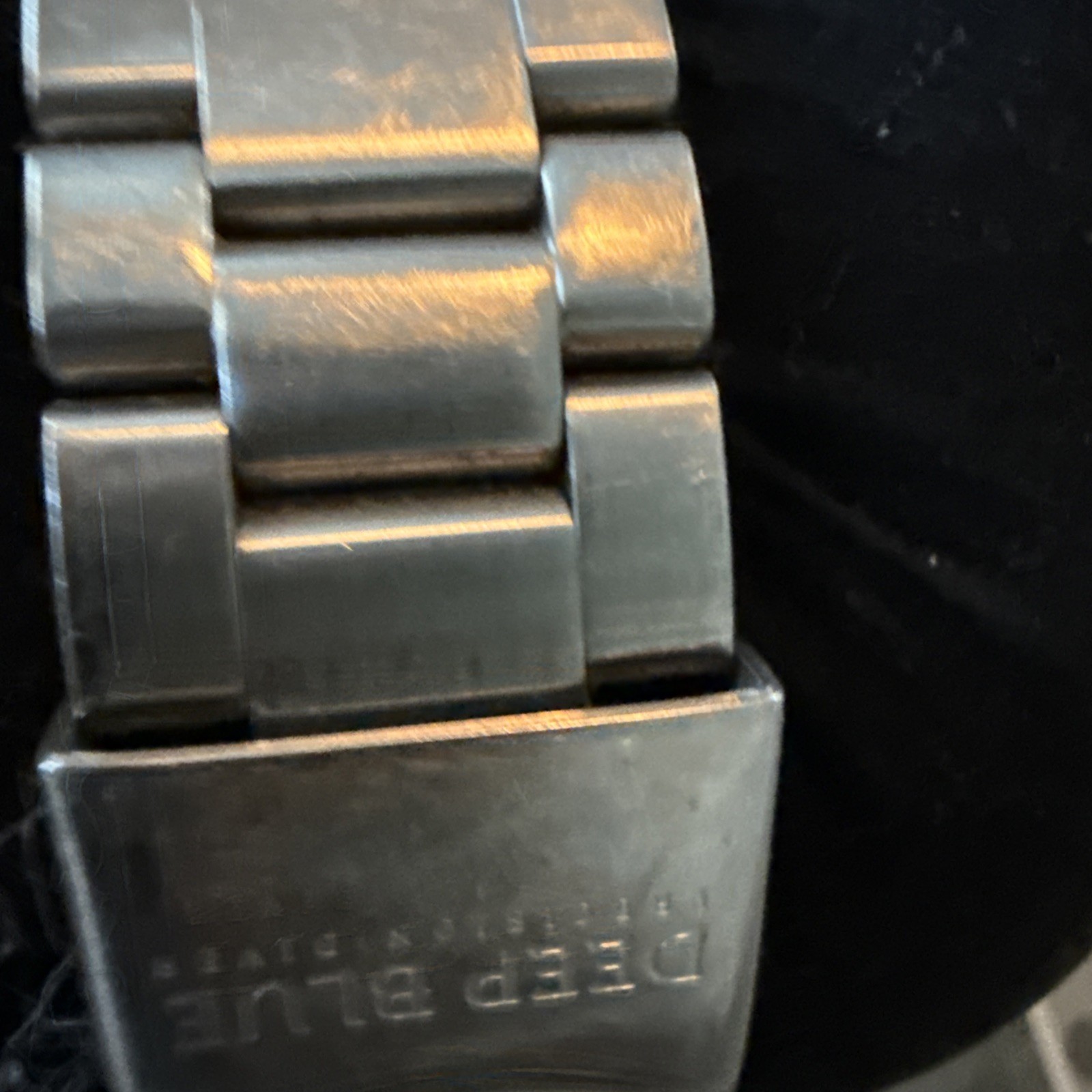 Deep Blue Alpha Marine 500 Full Lume Dial Automatic Sapphire #0256 Rare