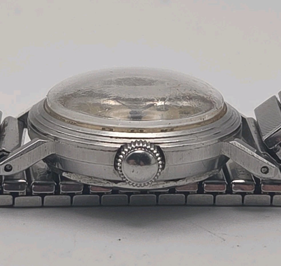 Vtg 1940-1945 Mido Multifort Luxe 30mm Super Automatic Swiss Watch Wilfred Isaac