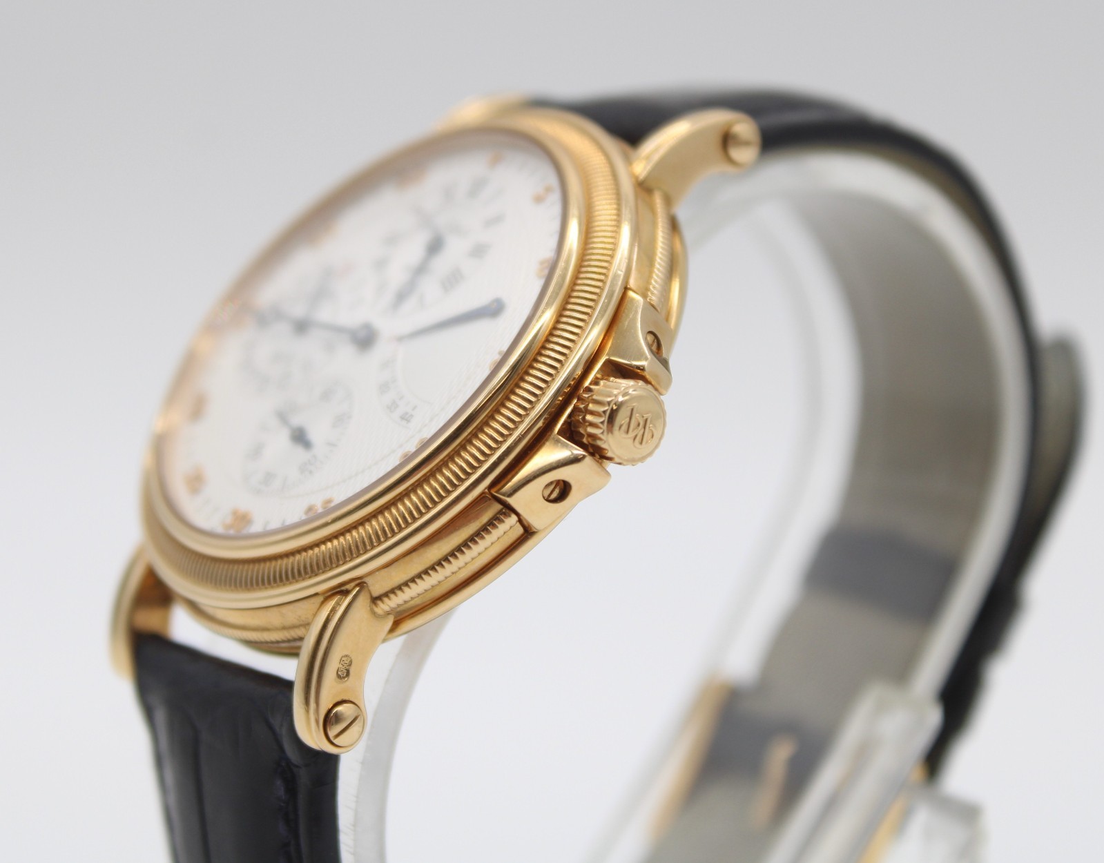 Paul Picot Atelier Regulator 39mm 18K Gold Automatic Date Power Reserve REF 2241