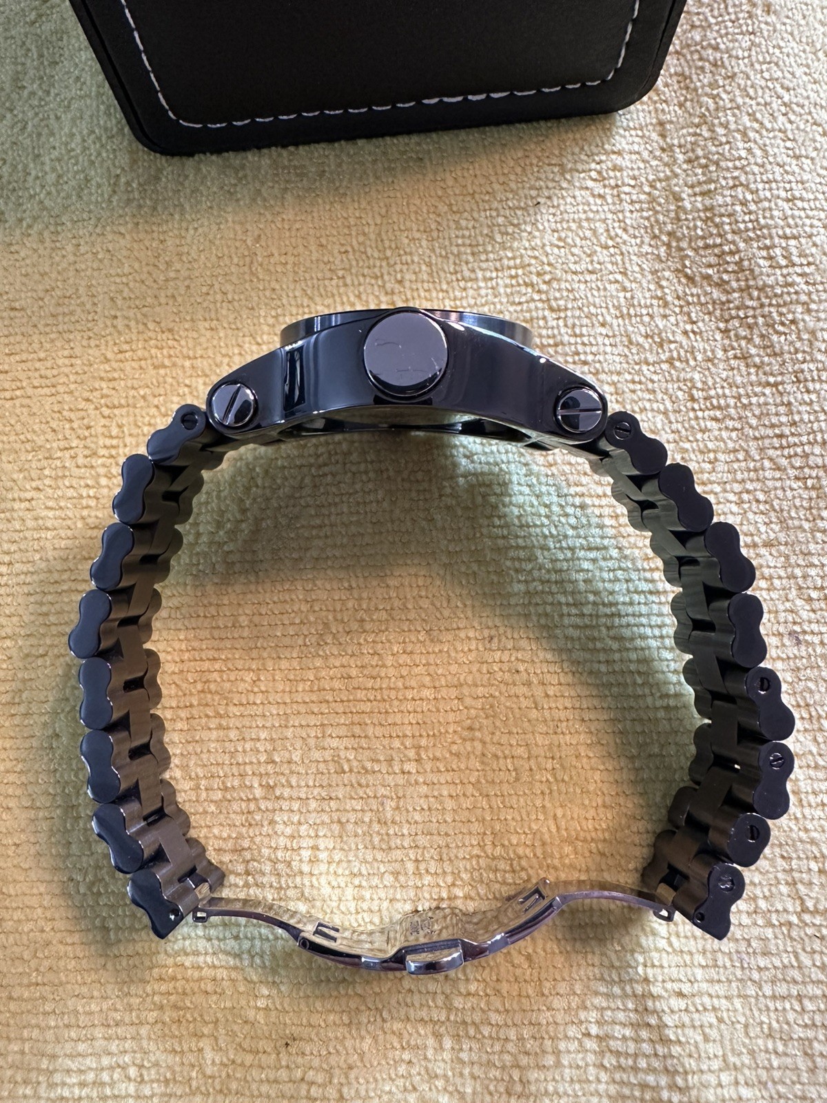 Renato Beast Collezioni Gunmetal Chronograph (Carbon Fiber Dial – New Battery)