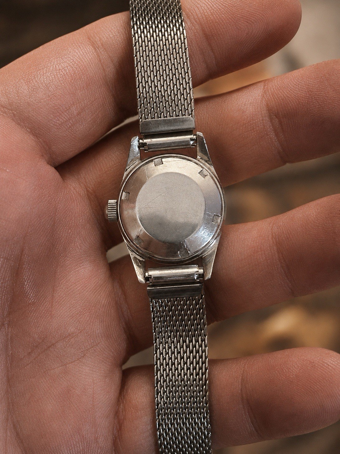 😍 RUNS GREAT! Gorgeous 1960s UNIVERSAL GENEVE Ladies 23mm POLEROUTER Automatic