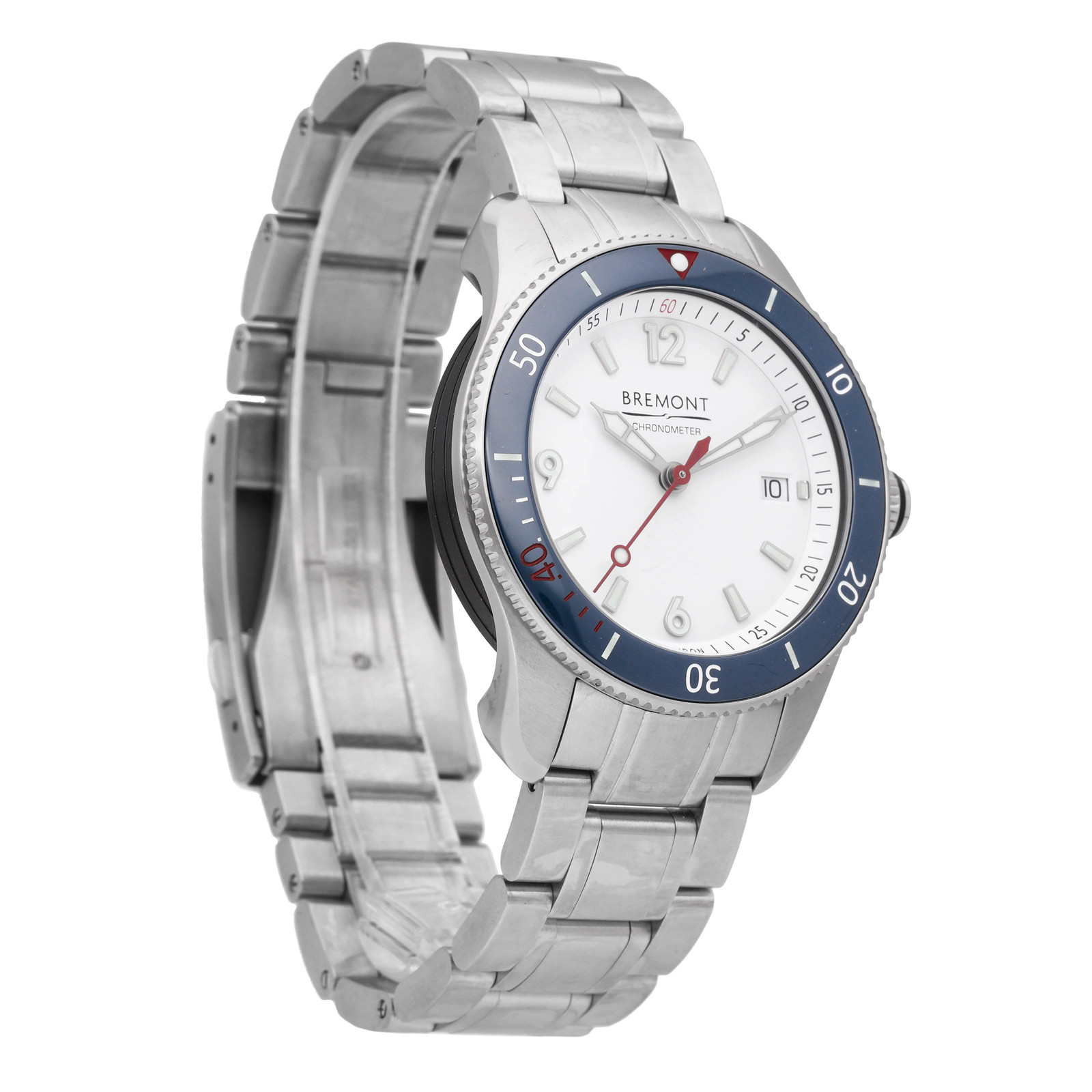 Bremont Supermarine S300 RFU LE White Dial 40mm Automatic Men’s Watch S300-RFU-B