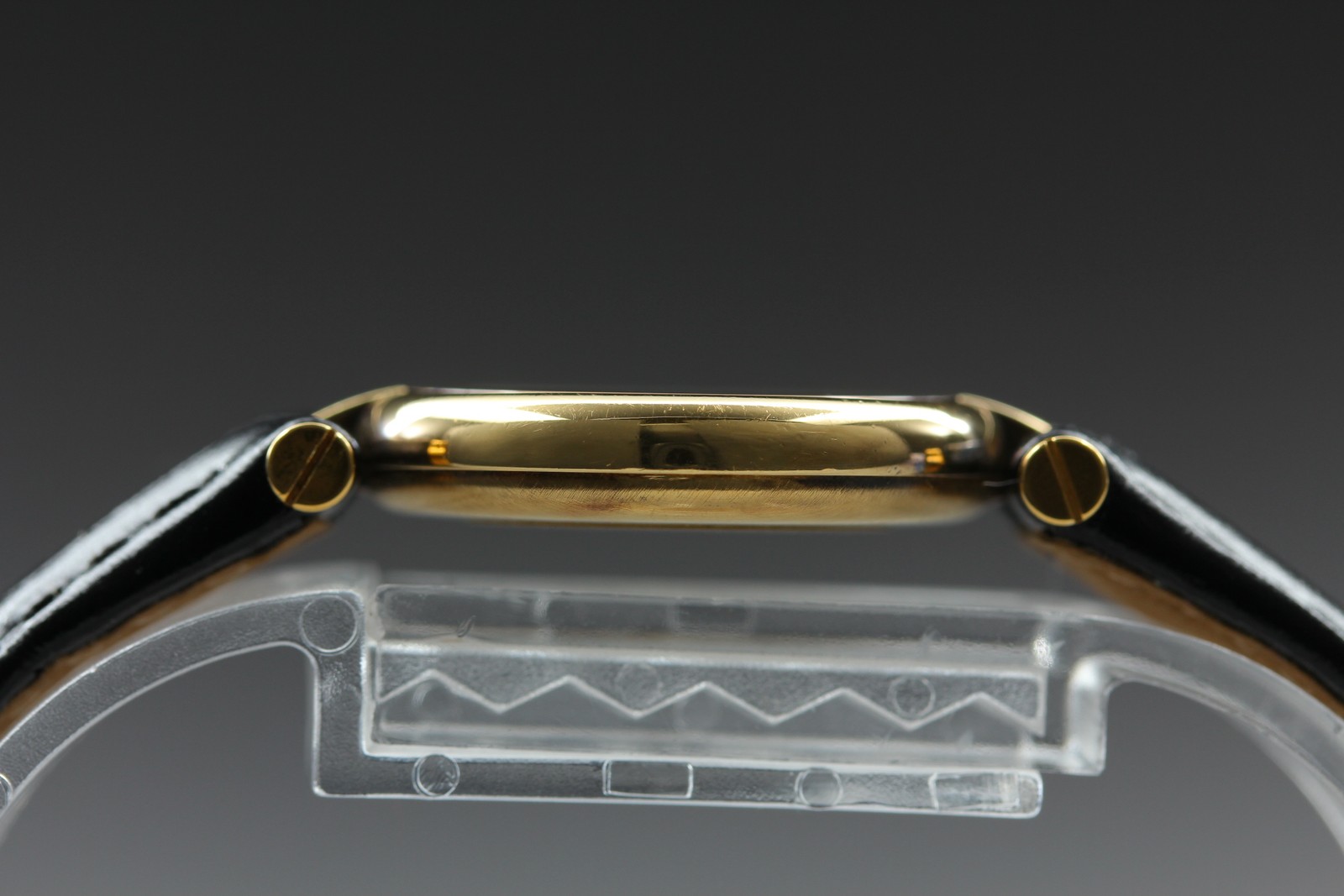 [Exc+5] Cartier Must de Vendome black dial 925 hallmark. From JAPAN