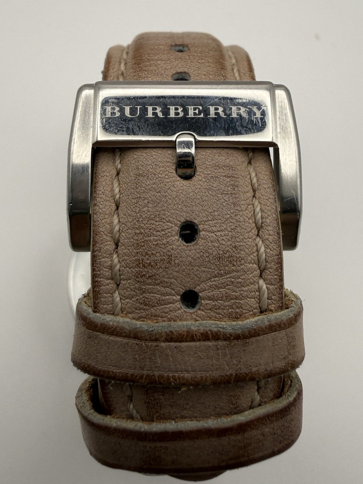 Burberry The City BU9702 Chronograph Leather Strap Quartz