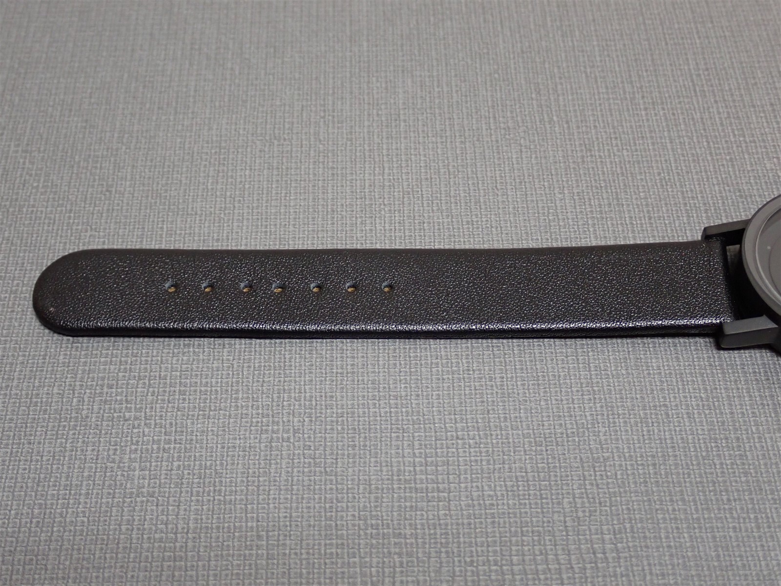 NEW Projects Watches PJT-7203B Black Reveal 33mm Black Leather Band Watch
