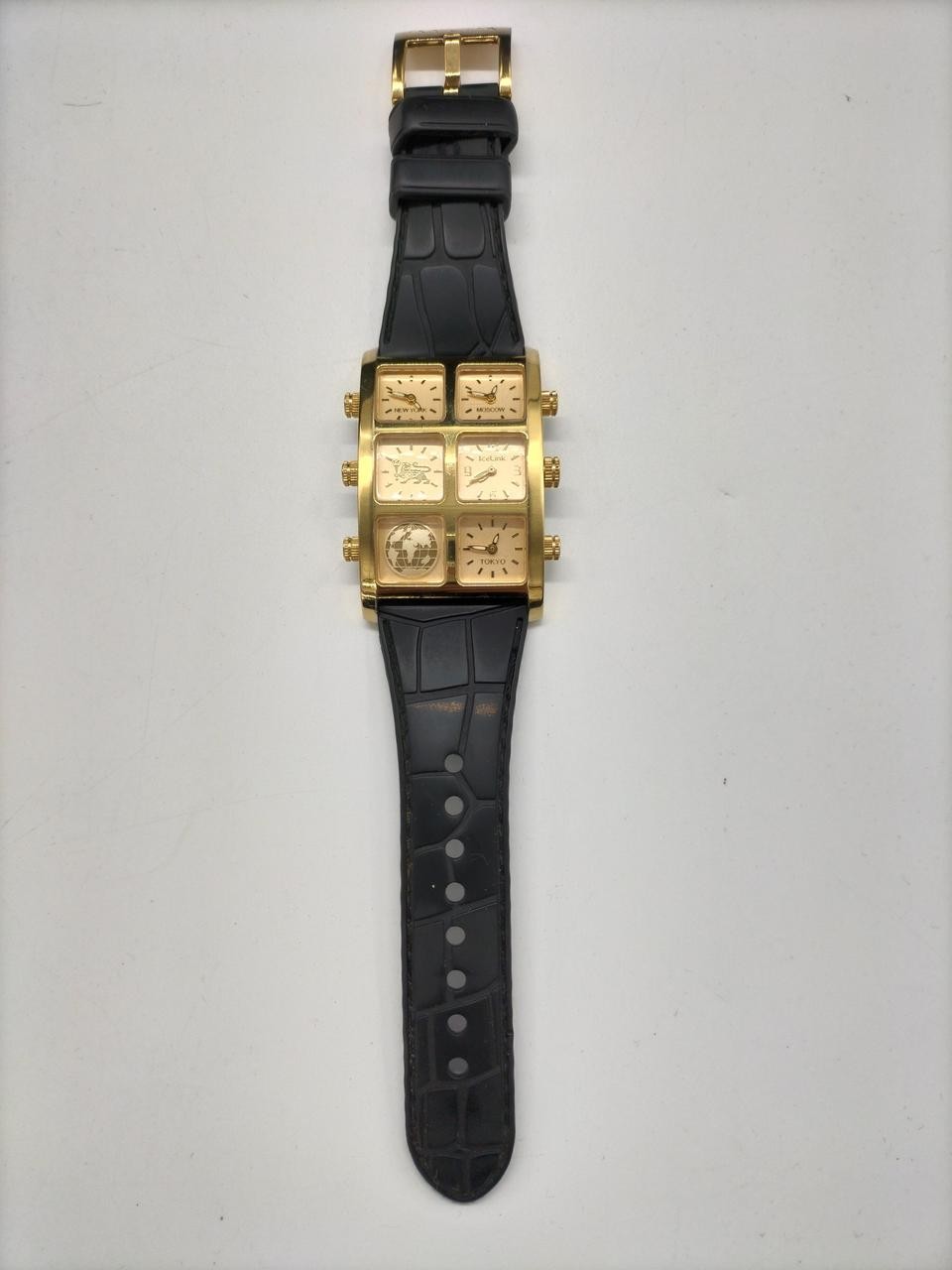 [A4N] IceLink Generation GZS1826 Quartz Analog Classic 4-Time Zone [v2w]