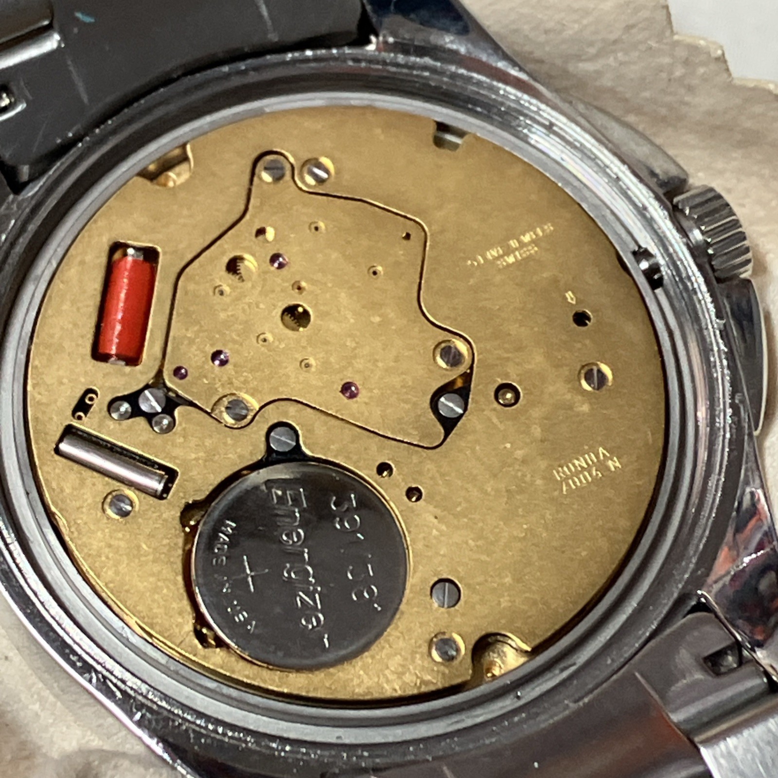 Jacques Lemans Geneve Swiss Made G-171 Mens Steel Watch Pre Owned New Battery