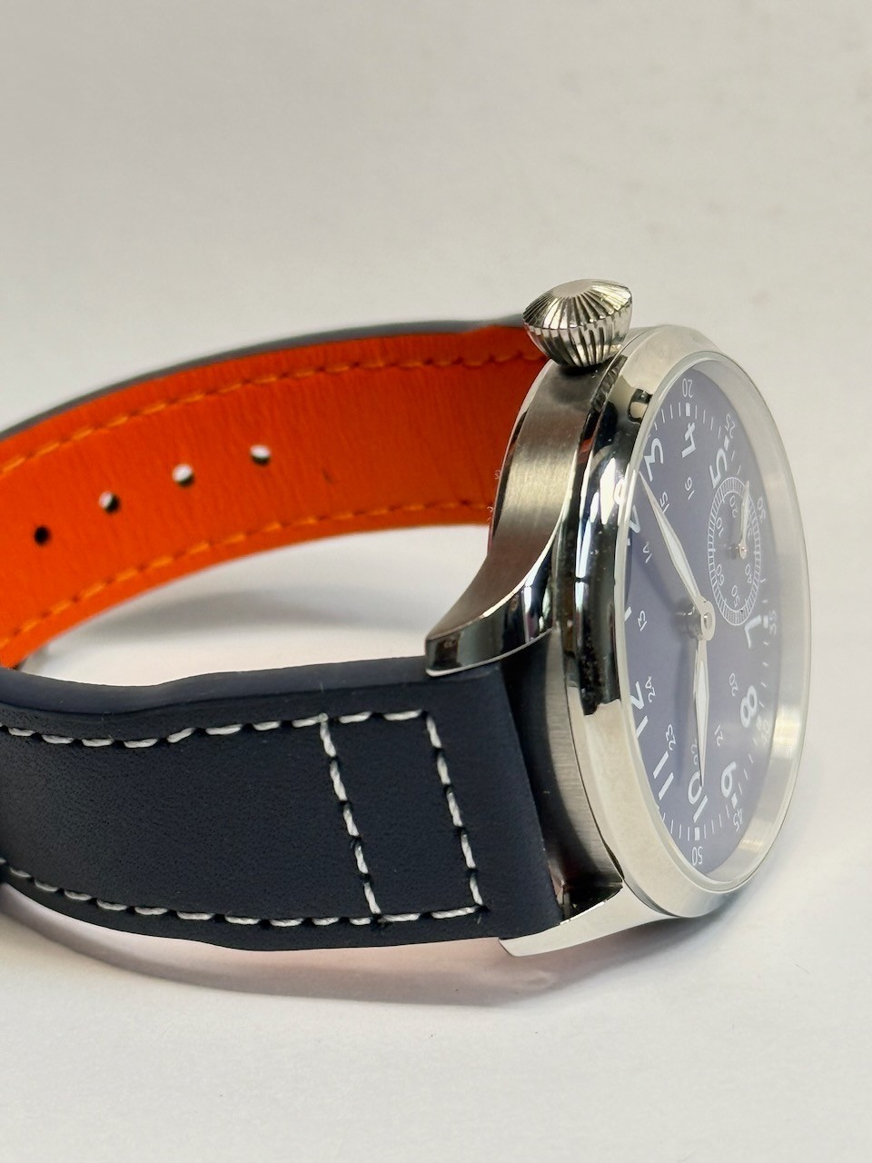 Pike Watches Hamburg Handcrafted Flieger Watch Aviator 41mm Mechanical 30m