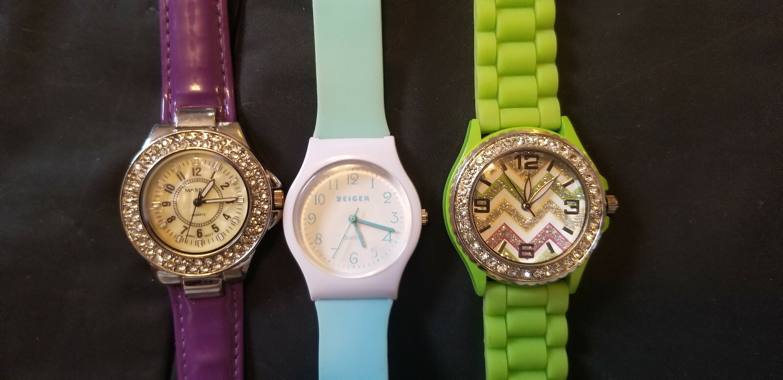 3 Women’s watches. Zeiger, Massini.
