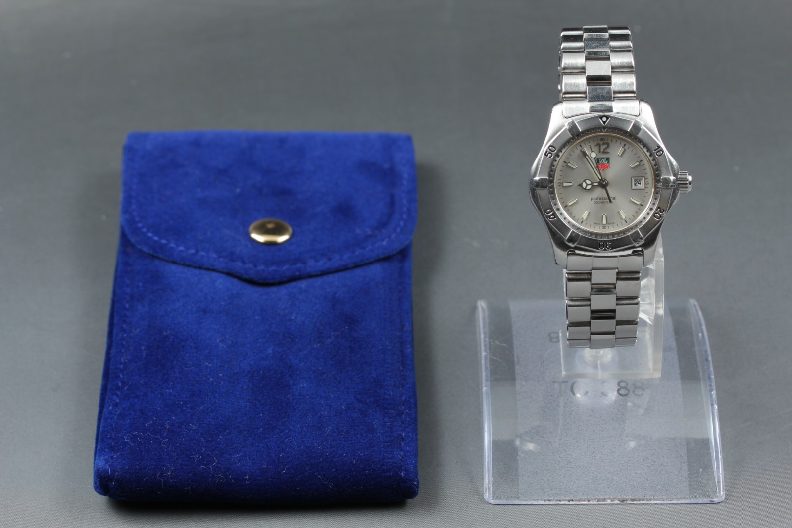 [ Near MINT ] TAG Heuer Professional 2000 WK1312-0 Silver Ladies Quartz QZ Watch