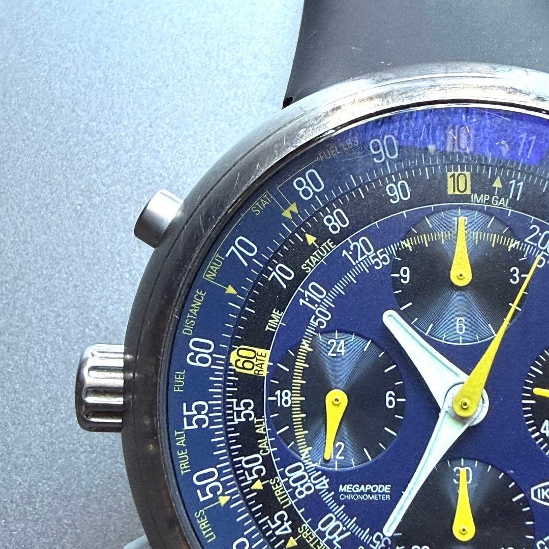 IKEPOD Megapod Marc son Titanium Automatic Rare 90s Original