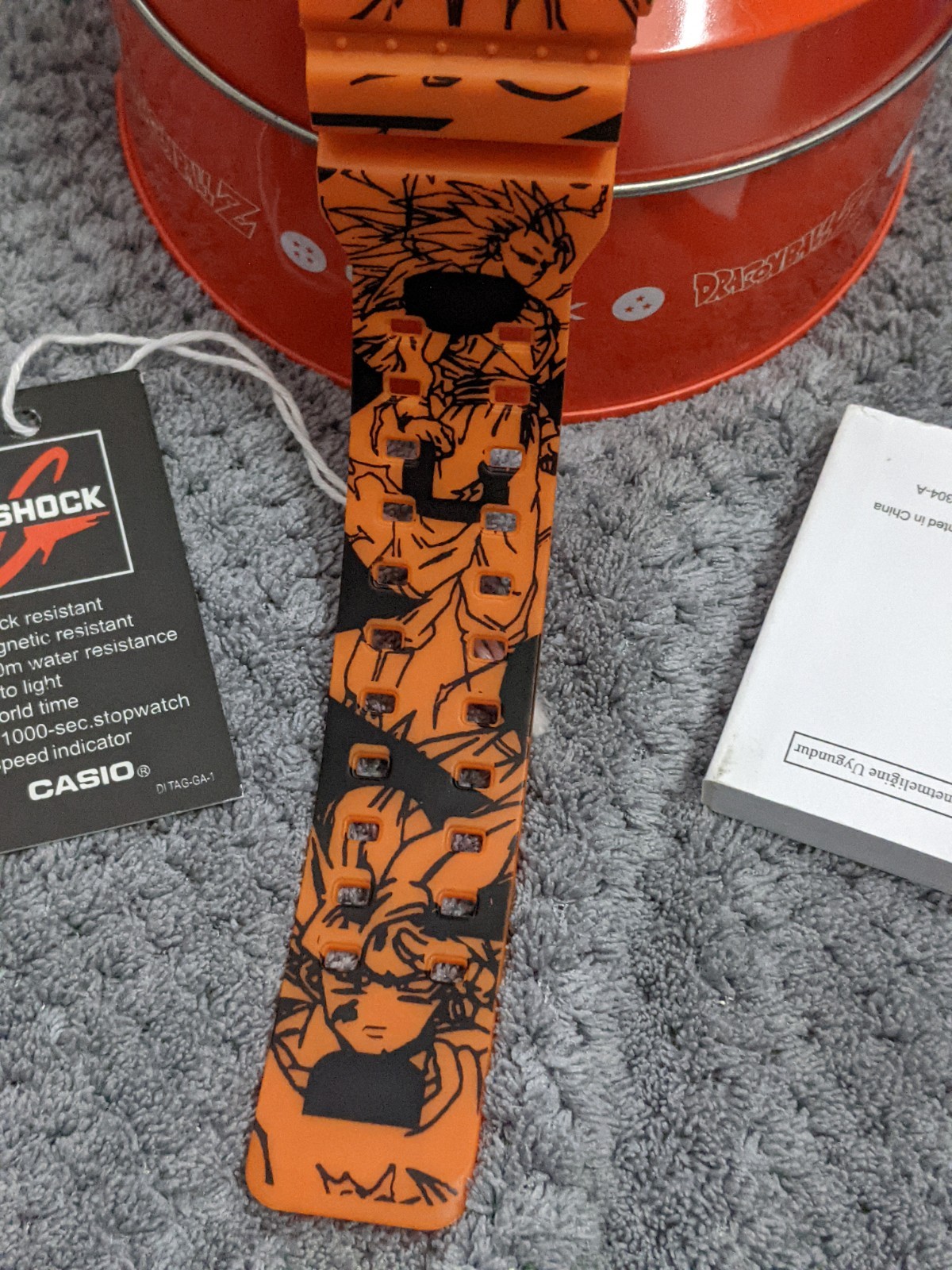 Casio G-Shock x Dragon Ball Z GA-110JDB-1A4 Son Goku Limited Edition Brand New
