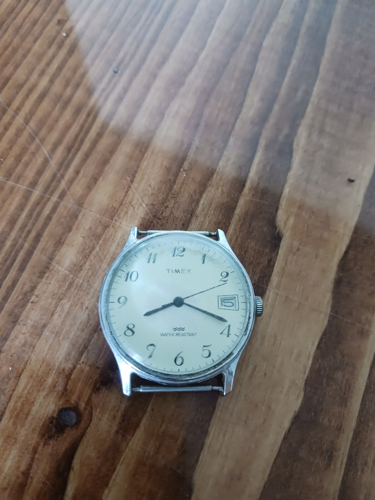 Vintage Timex Mens Wrist Watch No Bands Non Working