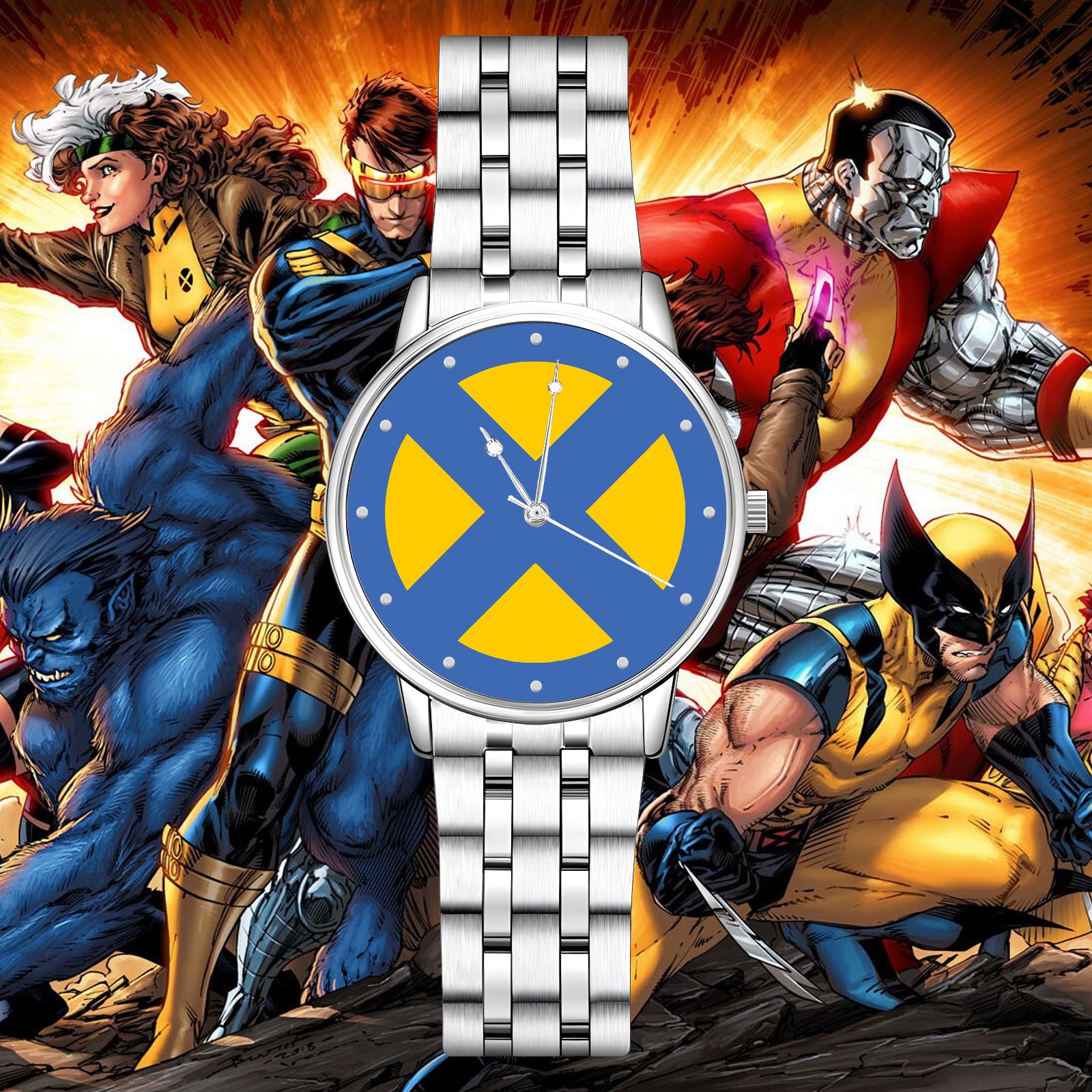 X-Men Symbol Multicolor Watch Collection