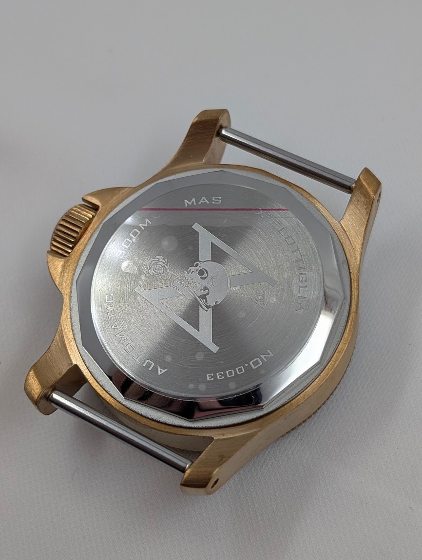 Full Cusn8 Bronze made Diving wristwatch !