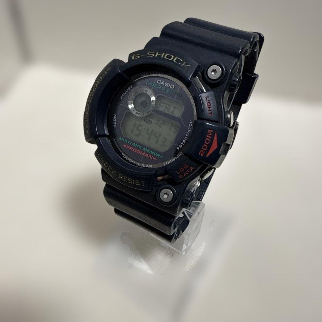 CASIO G-SHOCK FROGMAN GW-200Z-1JF Black Digital Tough Solar from Japan
