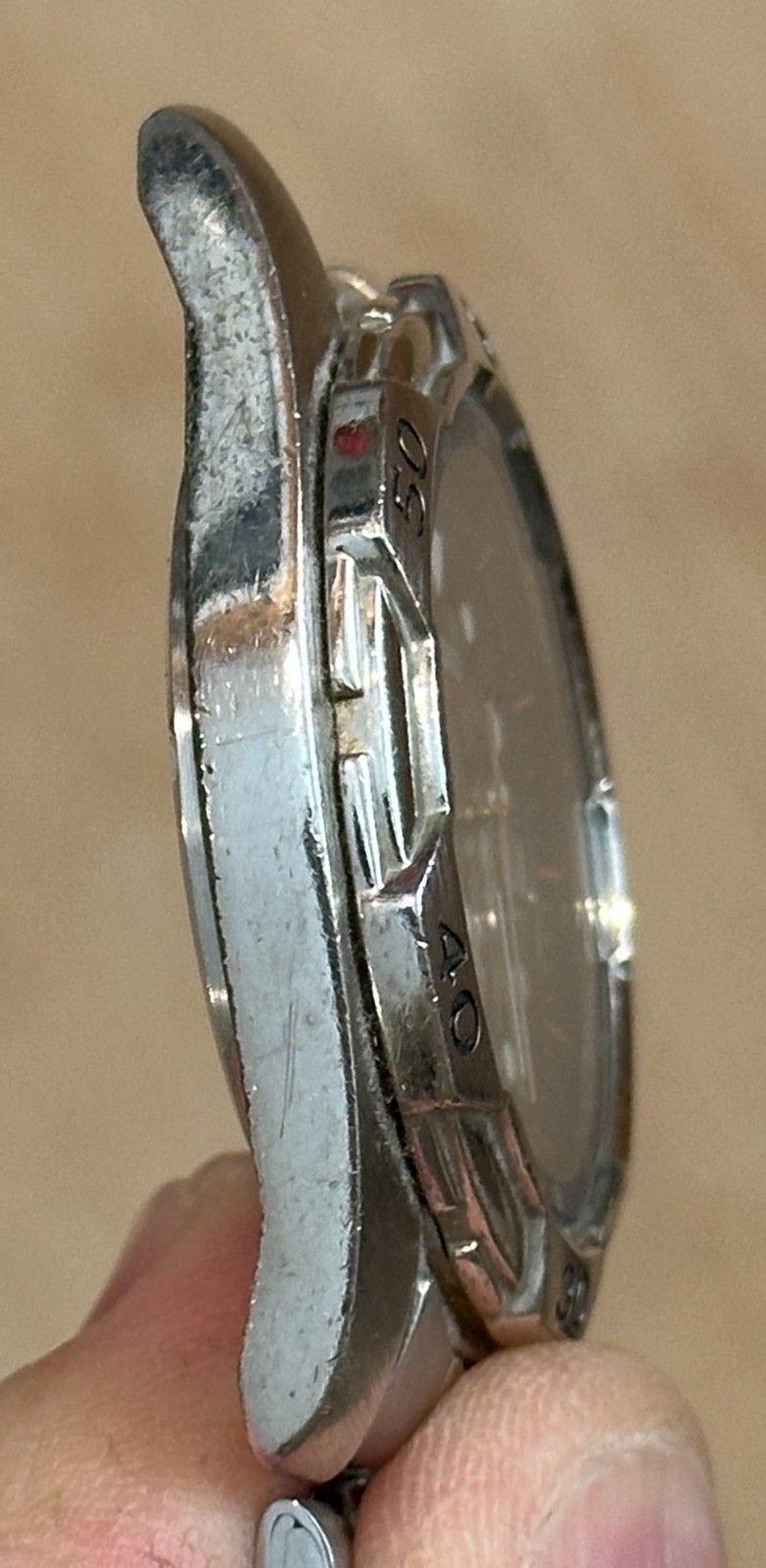 Seiko Mickey Mouse SOLAR 5K25-0B19 40mm Quartz Date SKW005 Used see description