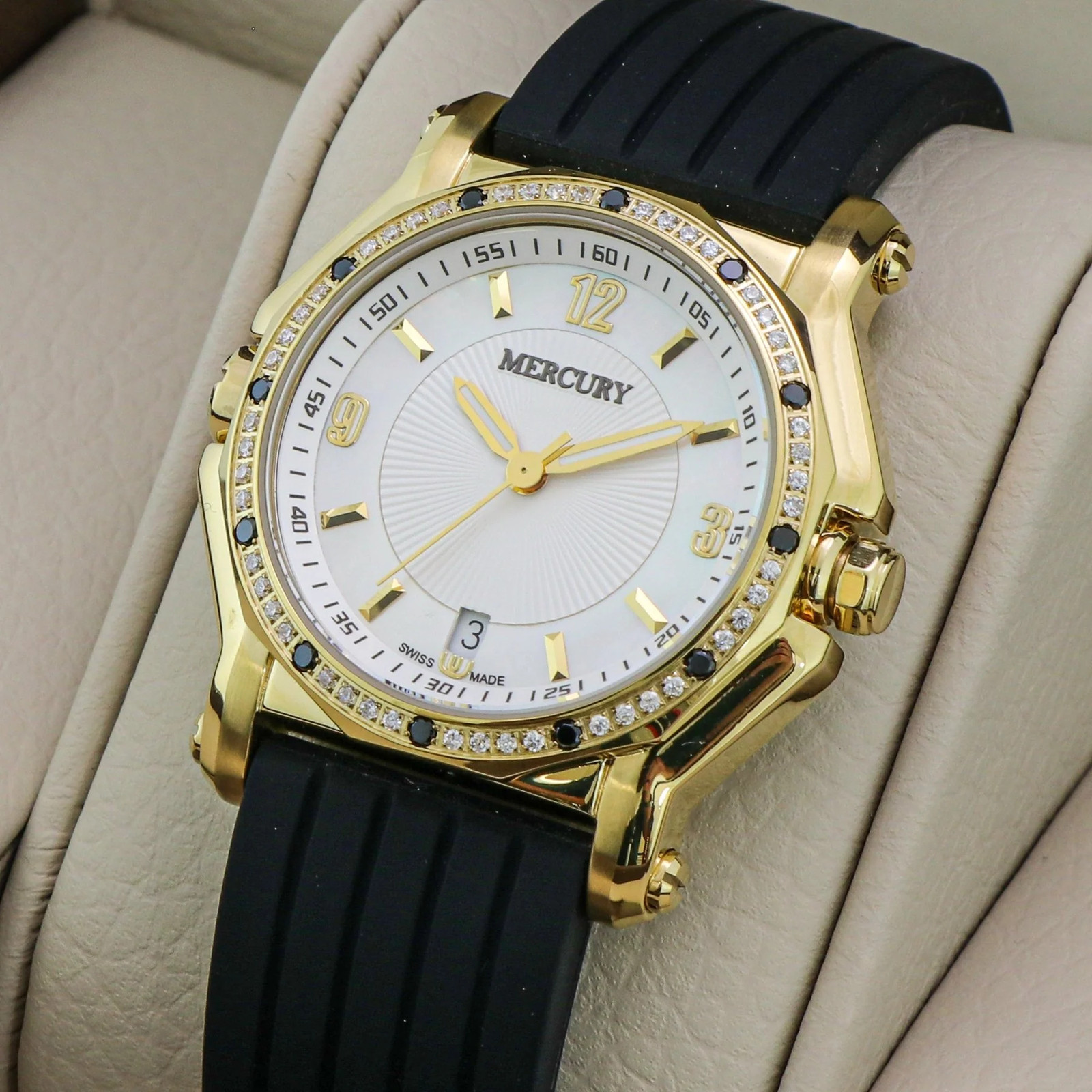 Mercury – Swiss Watch – ME1080-GX-S-7 Quartz 37 mm ME10807 50m (5 ATM, 169 ft)