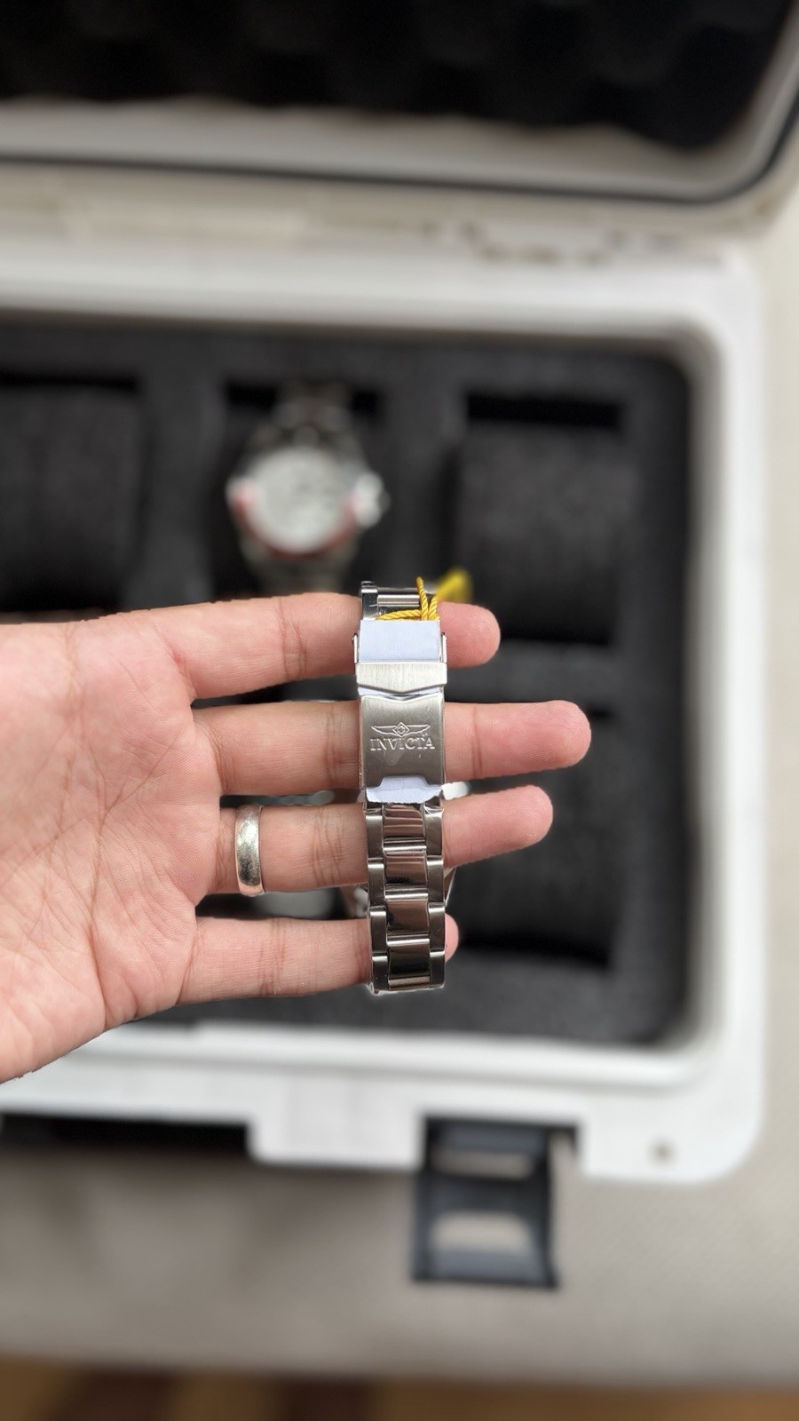 Invicta Pro Diver Anchoris 40mm Blue Dial 200m Stainless Bracelet w/ Box