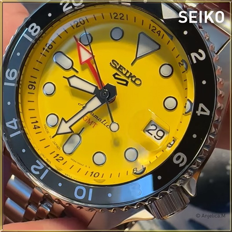 Seiko 5 Sports Yellow Unisex Adults Watch SSK017 $495