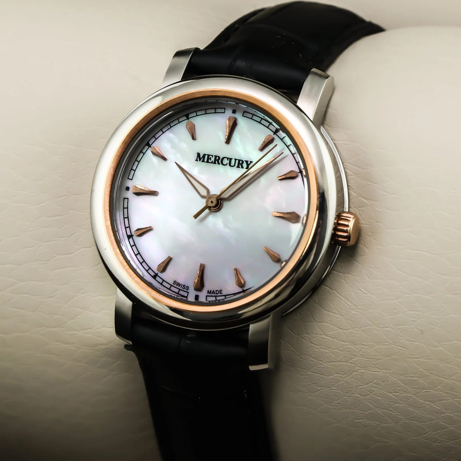 Mercury – Swiss Made Watch – ME380-SRL-7 Quartz 33 mm ME380 50m (5 ATM, 169