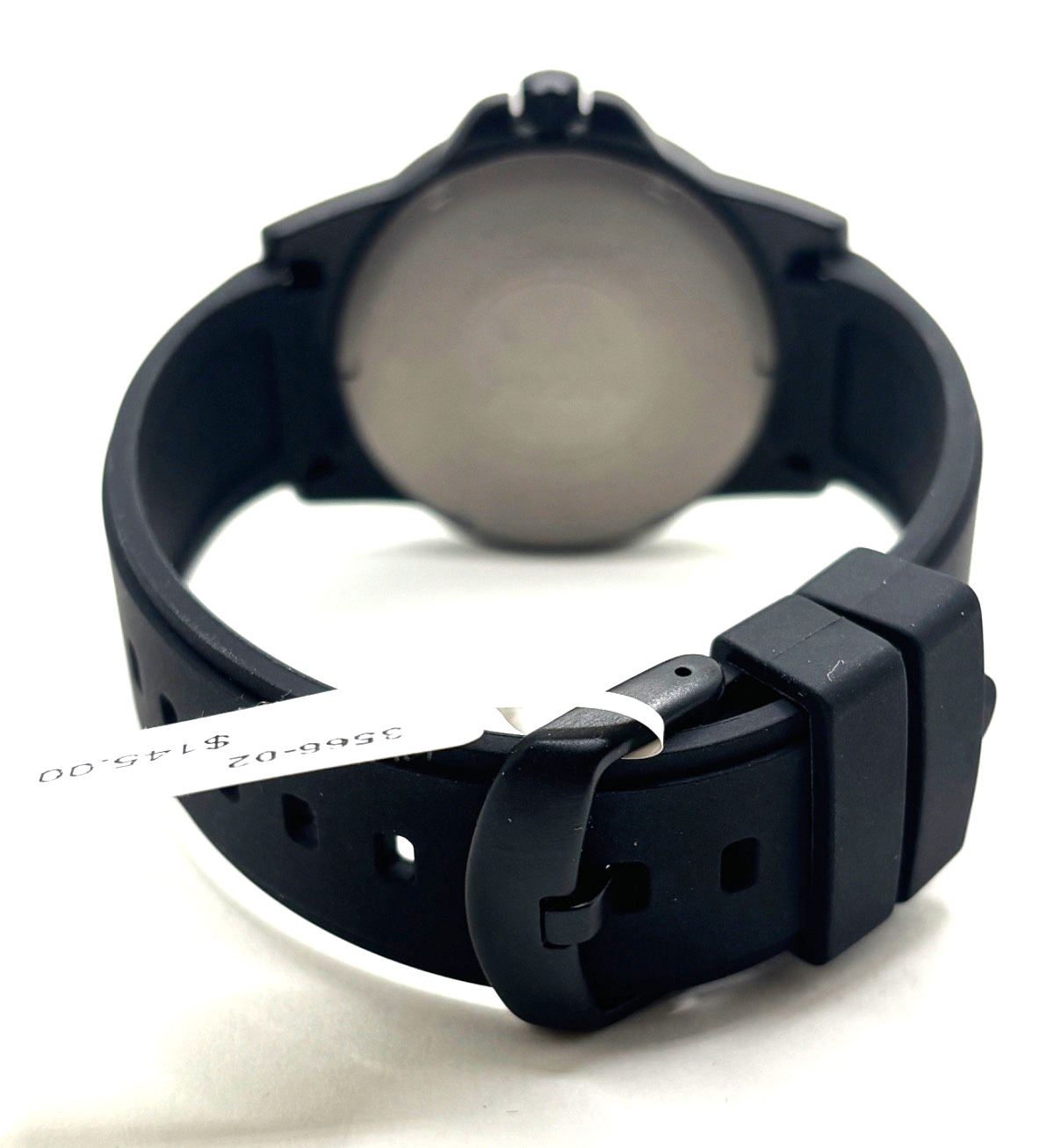 New Boccia Titanium Men’s Quartz Watch – Closeout Model, Black Band, Yellow Dial