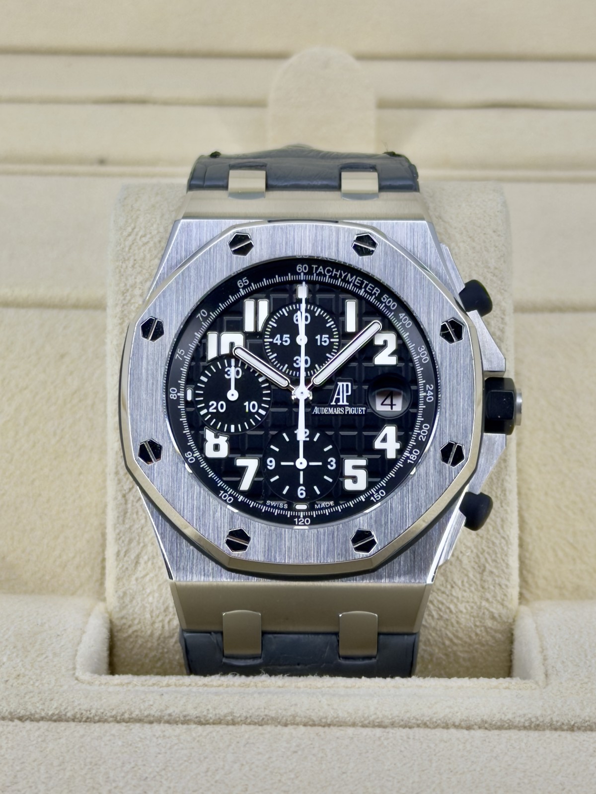 Audemars Piguet Royal Oak Offshore 26170ST 42mm Steel Black Dial Papers