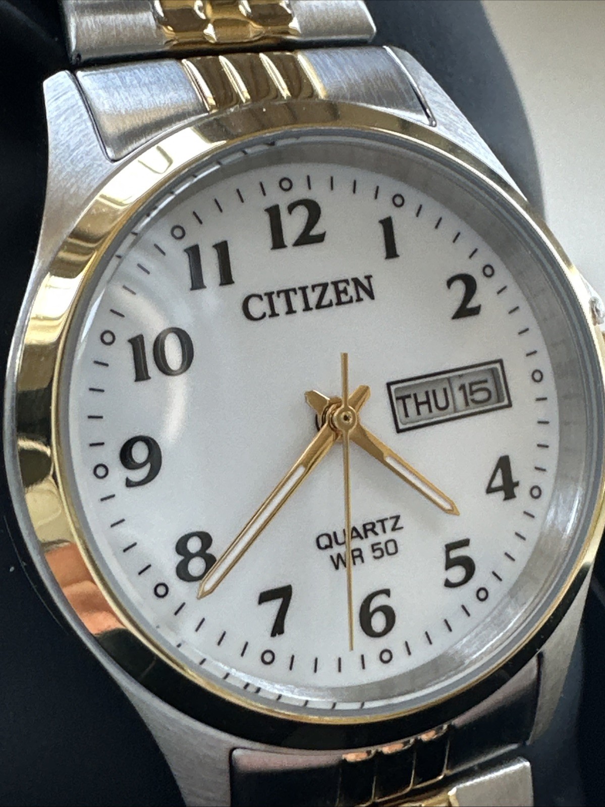Citizen Women’s Quartz Day/Date Two-Tone Bracelet Watch 26mm EQ2004-95A