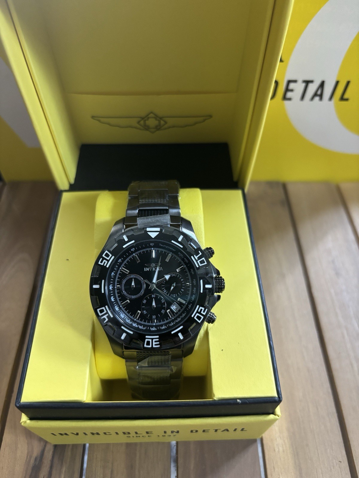 Invicta Specialty Knox Men’s Watch-46mm, Black Gunmetal.