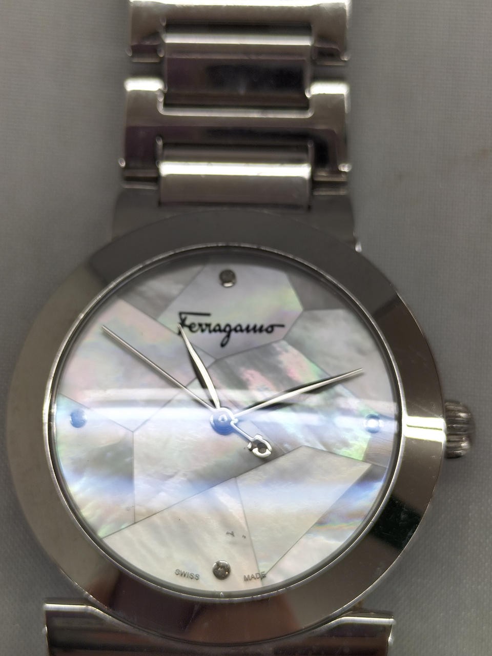 [A4N] Salvatore Ferragamo Classic Minimalist Unknown Reference Quartz [z8s]