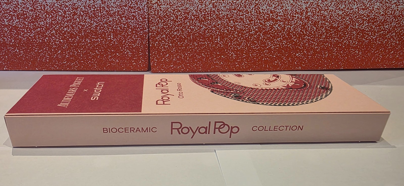 Swatch X AP – Otto Rosso- Warranty Card + Receipt – Fast insured delivery