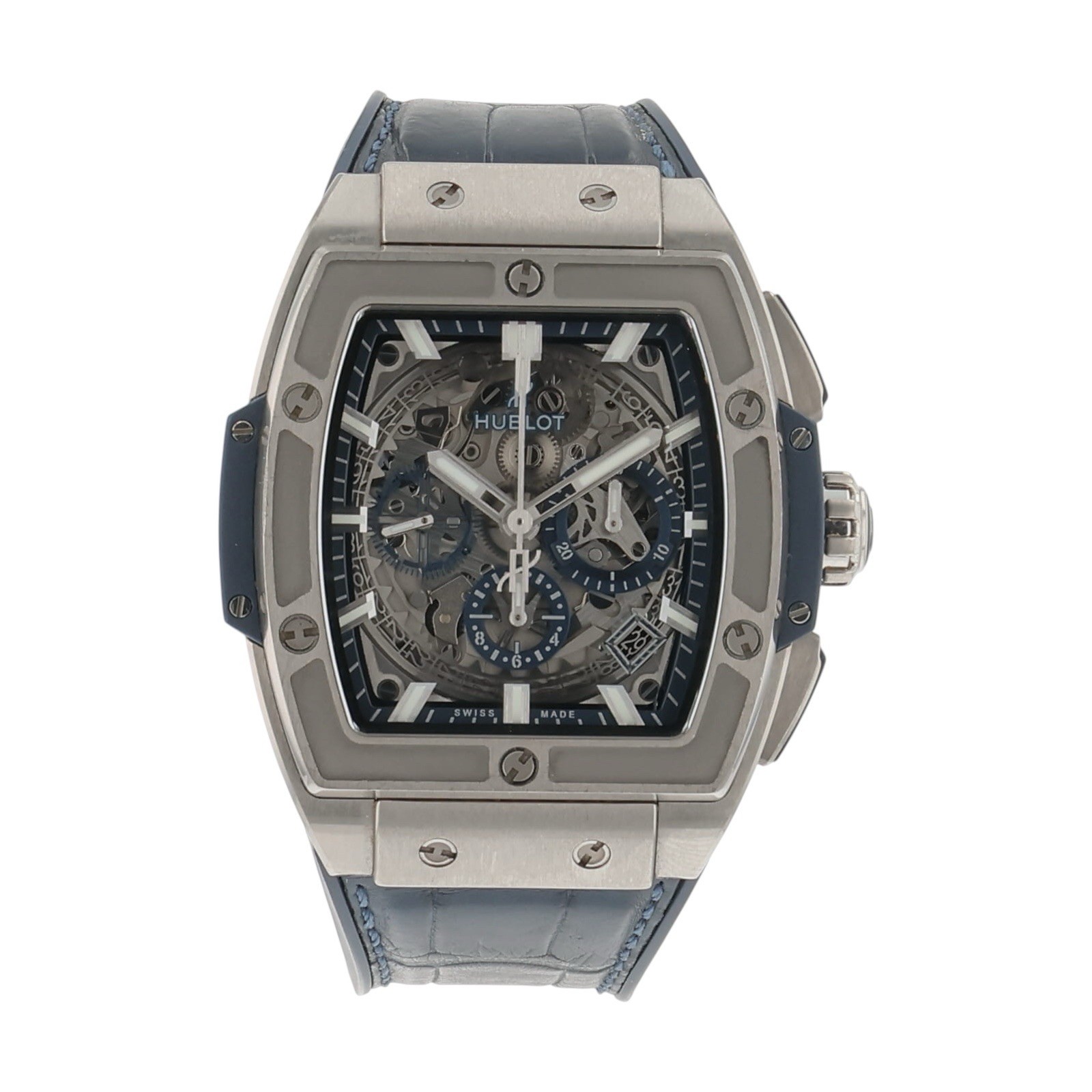 Hublot Spirit Of Big Bang Titanium Skeleton Dial 42mm Auto Men’s 641.NX.7170.LR