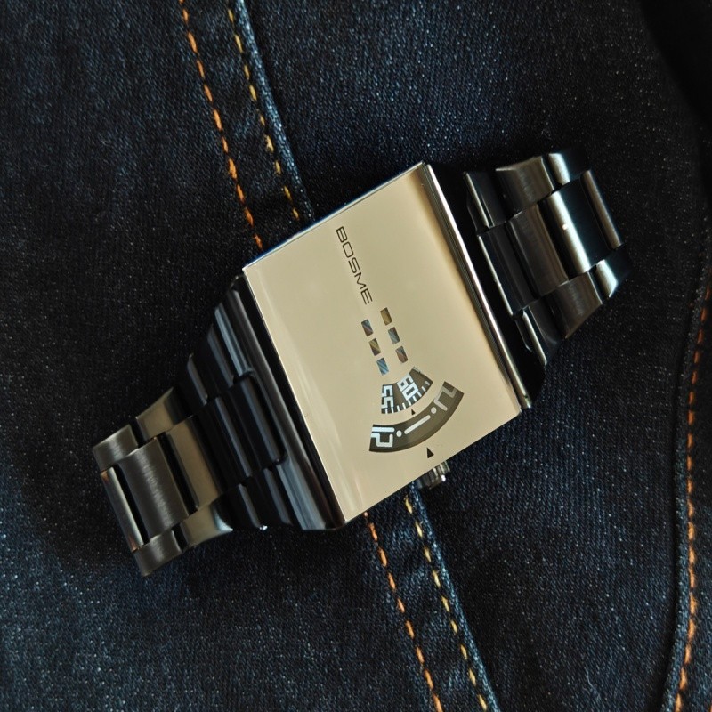 2026 New Luxury Mens Square Unique Design Watch alloy Classic Fashion Gifts