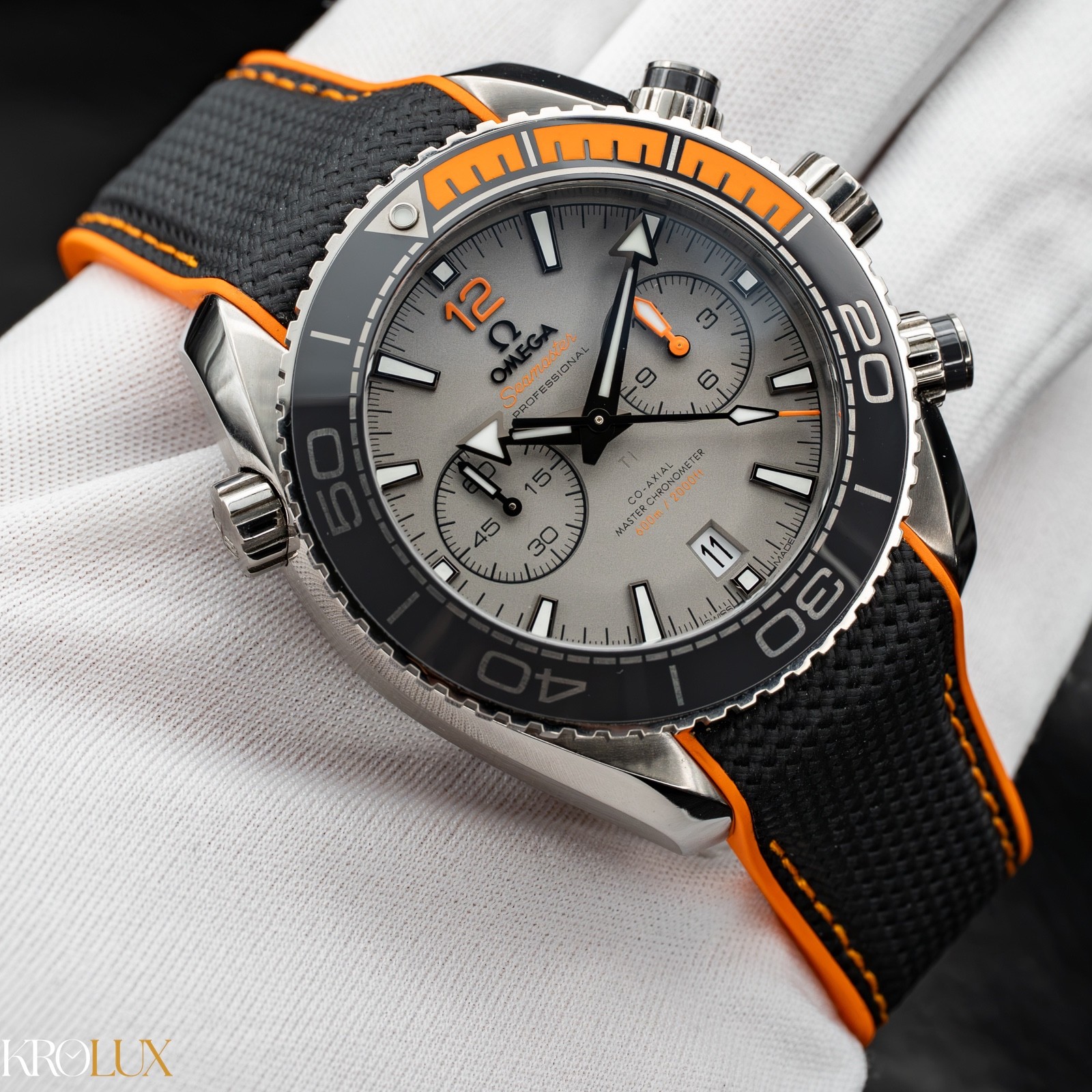 Omega Seamaster Planet Ocean 600M Co-Axial Master Chronometer Chronograph 45.5mm
