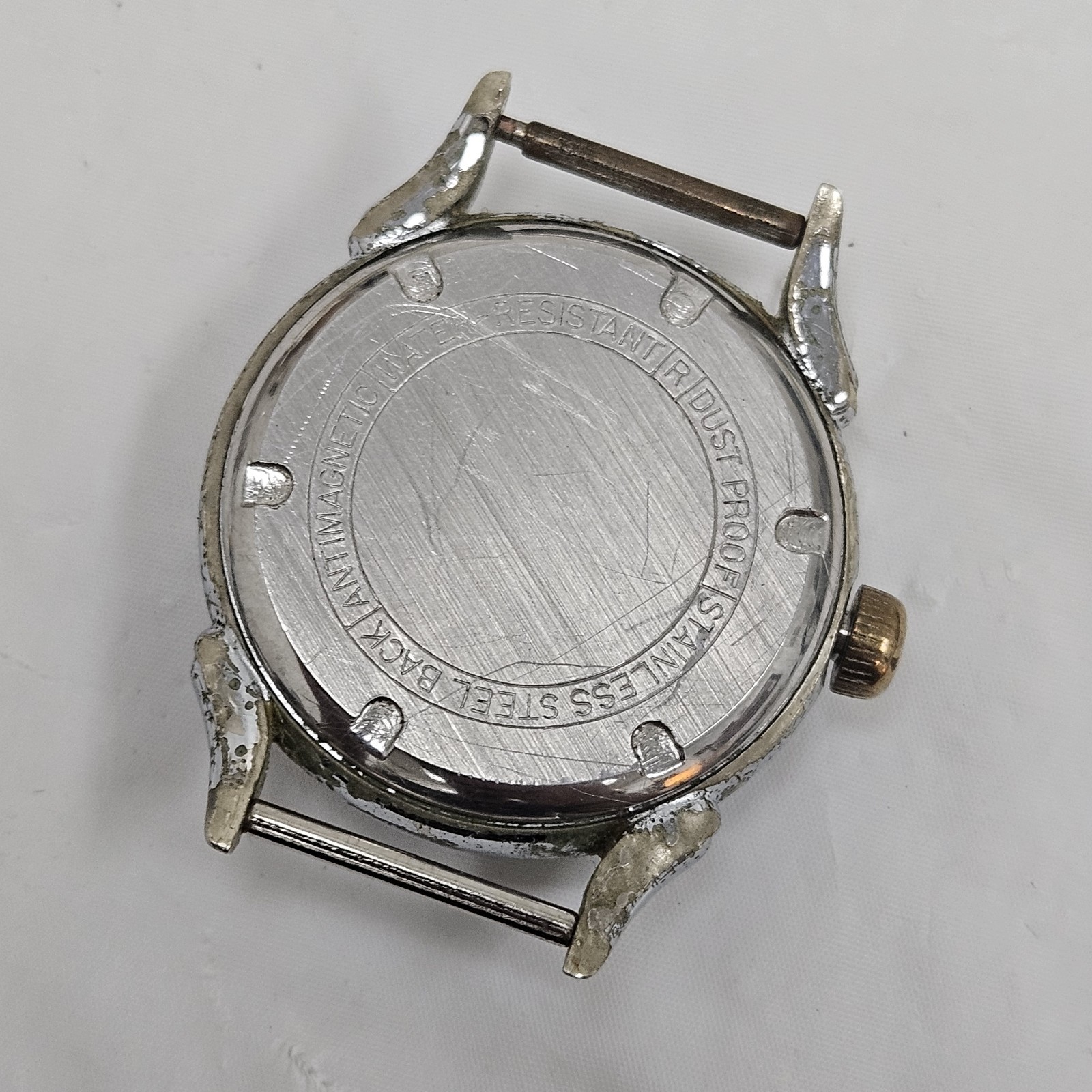 Vintage Men’s Waltham 6/0-D 17 Jewel Military Wrist Watch Running Scarce USA